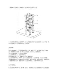 一种装配式支架及其智能液压顶升式安装方法与流程