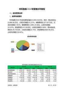 中科智易2024年管理水平報告