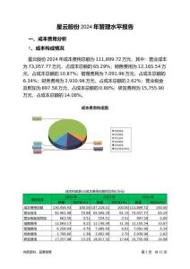 星云股份2024年管理水平報告
