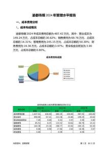 渝都传媒2024年管理水平报告