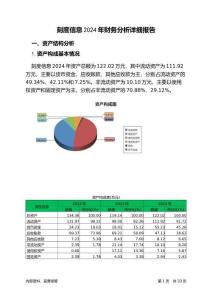 刻度信息2024年財務(wù)分析詳細(xì)報告