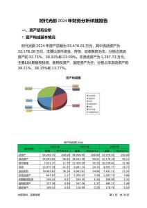 時(shí)代光影2024年財(cái)務(wù)分析詳細(xì)報(bào)告