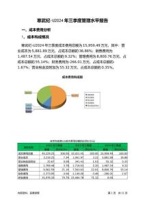 寒武紀(jì)-U2024年三季度管理水平報(bào)告