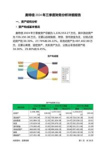 奧特佳2024年三季度財務分析詳細報告