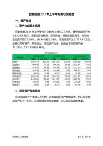 百家醫道2024年上半年財務狀況報告