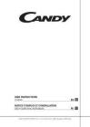 Candy卡迪FCS242X_E使用說明書