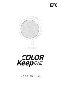 COLOR KEEP ONE 產(chǎn)品使用說明書手冊