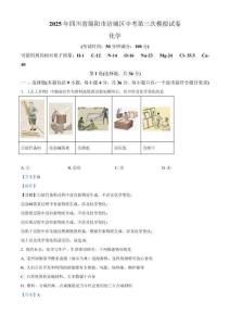 2025年四川省綿陽(yáng)市涪城區(qū)中考三?；瘜W(xué)試題（解析）