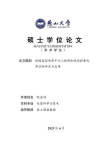 視頻監控場景中行人檢測和跟蹤輕量化算法的研究與應用