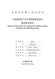 氣液兩相流下多平面跨接管流動及振動特性研究