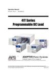 APS_41T_Series_Modular_DC_Load_操作說(shuō)明書(shū)手冊(cè)_PN_160930-10_rev1.1