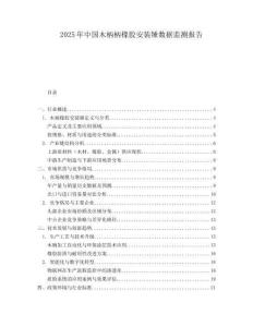 2025年中國木柄柄橡膠安裝錘數(shù)據(jù)監(jiān)測報告