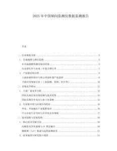 2025年中國頻閃監測儀數據監測報告