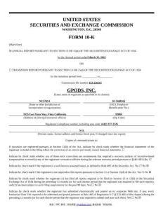 【SEC-2025行業(yè)研究報(bào)告】Form 10-K GPODS INC.