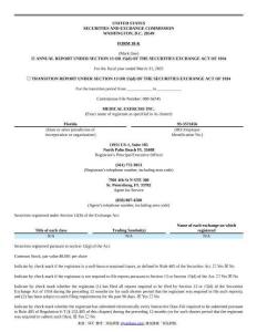 【SEC-2025行業(yè)研究報(bào)告】Form 10-K MEDICAL EXERCISE INC.