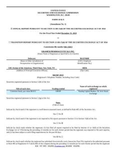 【SEC-2025行業(yè)研究報(bào)告】Form 10-K A ORAMED PHARMACEUTICALS INC.