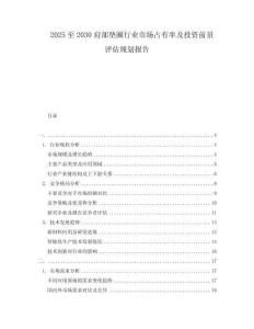 2025至2030肩部墊圈行業市場占有率及投資前景評估規劃報告