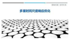 多重時間尺度響應優化最佳分析