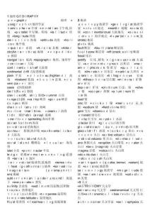 托福口語(yǔ)分類(lèi)詞匯