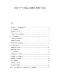 2025年中國(guó)卡盤(pán)式頁(yè)輪數(shù)據(jù)監(jiān)測(cè)研究報(bào)告