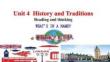 人教版必修第二冊(cè)Unit 4 History and Traditions Reading and Thinking 課件