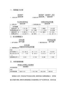 季電大會計本財務報表分析網上作業答案