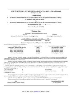 【SEC-2025行業(yè)研究報告】Form 10-Q NASDAQ INC.