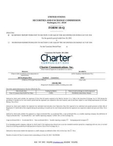 【SEC-2025行業(yè)研究報(bào)告】Form 10-Q CHARTER COMMUNICATIONS INC.  MO