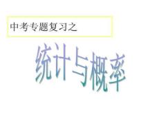 統(tǒng)計(jì)與概率專題