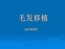 毛發(fā)移植1