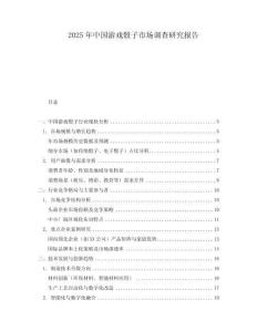 2025年中國(guó)游戲骰子市場(chǎng)調(diào)查研究報(bào)告