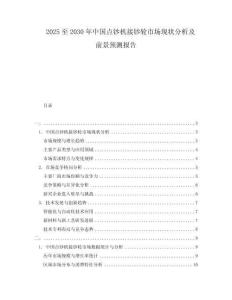 2025至2030年中國點(diǎn)鈔機(jī)接鈔輪市場(chǎng)現(xiàn)狀分析及前景預(yù)測(cè)報(bào)告