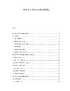 2025年中國輪軸數據監測報告
