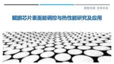 鯤鵬芯片表面能調(diào)控與熱性能研究及應(yīng)用最佳分析