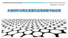 木納材料與再生資源在皮革修復中的應用最佳分析