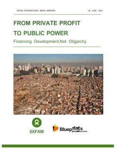 從私人利潤到公共權力：資助發展，而非寡頭政治