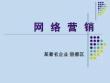 某著名企業網絡營銷培訓P32（32頁PPT）