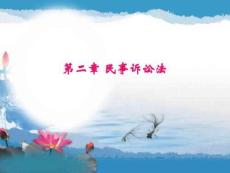 民事訴訟法第二章民事訴訟法