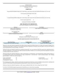 【SEC-2025行業(yè)研究報(bào)告】Form 10-Q RBC Bearings INC