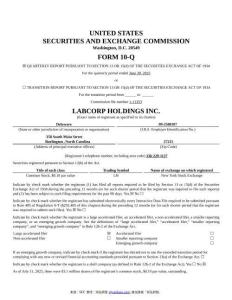 【SEC-2025行業(yè)研究報(bào)告】Form 10-Q LABCORP HOLDINGS INC.