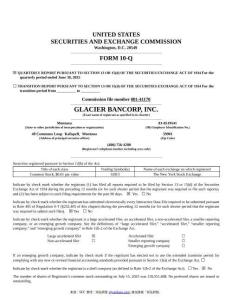 【SEC-2025行業(yè)研究報(bào)告】Form 10-Q GLACIER BANCORP INC.
