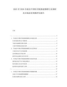 2025至2030全球及中國醫用銳器廢物箱行業調研及市場前景預測評估報告