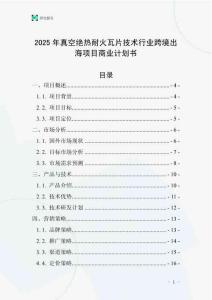 2025年真空絕熱耐火瓦片技術(shù)行業(yè)跨境出海項(xiàng)目商業(yè)計(jì)劃書