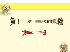 整式的乘除復(fù)習(xí)