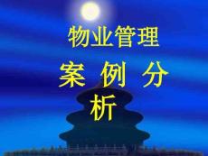 物業案例分析完整