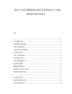 2025至2030鍍銅設(shè)備市場(chǎng)行業(yè)發(fā)展研究與產(chǎn)業(yè)戰(zhàn)略規(guī)劃分析評(píng)估報(bào)告