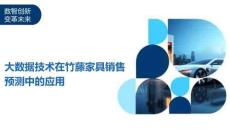 大數據技術在竹藤家具銷售預測中的應用-洞察及研究