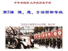 第5課-德、意、日法西斯專政