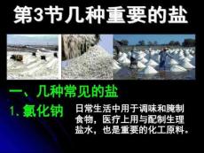 7.3幾種重要的鹽
