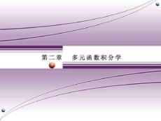 多元函數(shù)積分學(xué).